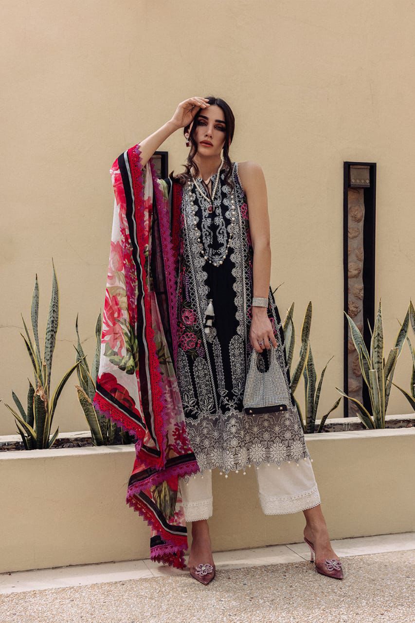 SAIRA RIZWAN Cotton & silk