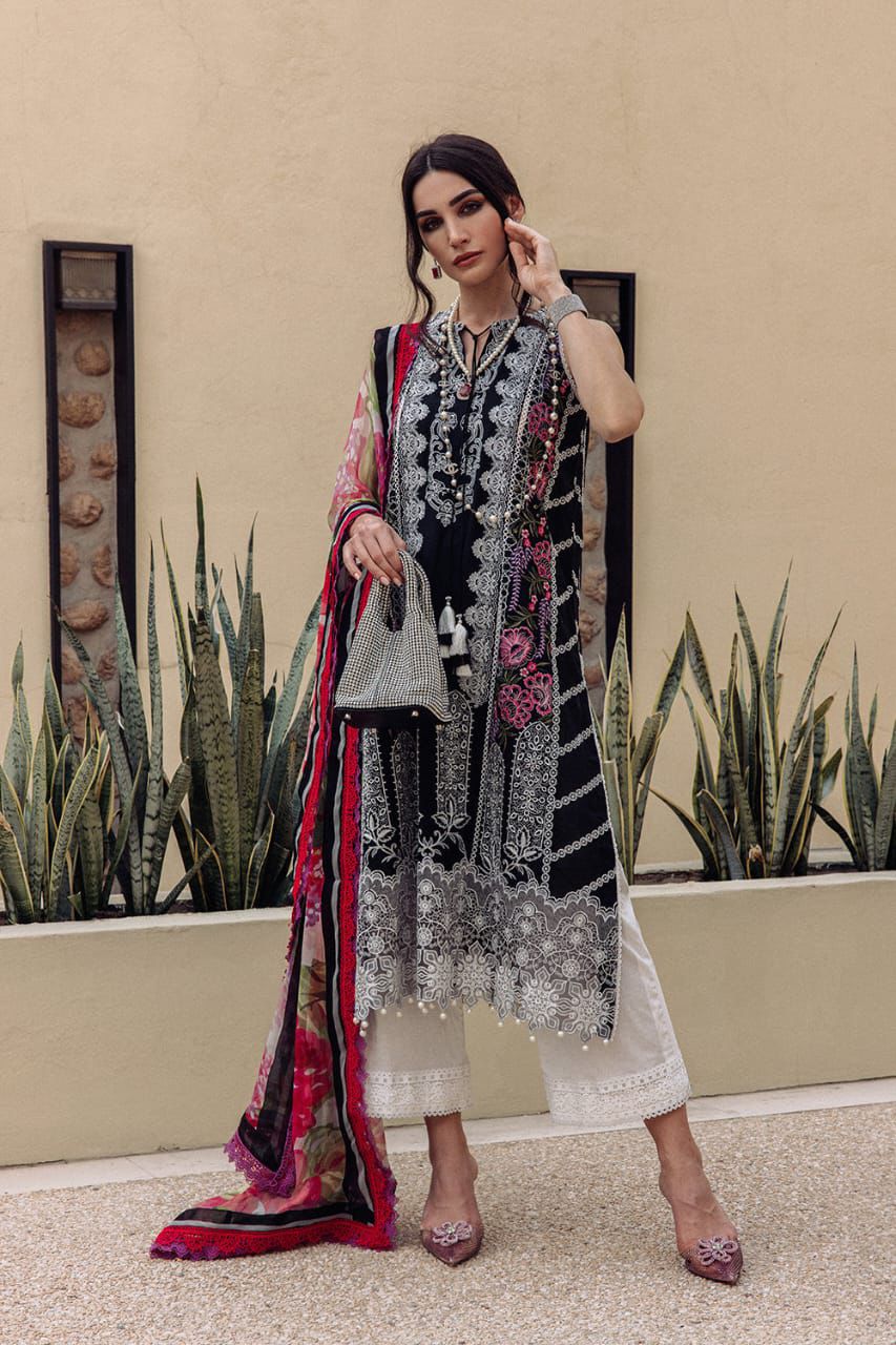 SAIRA RIZWAN Cotton & silk