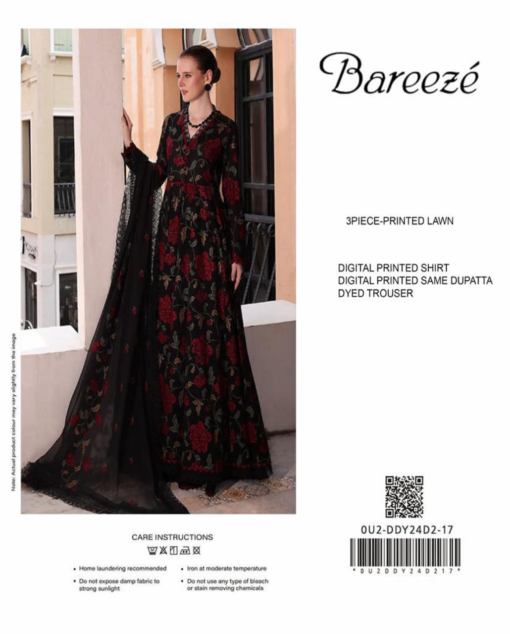 Bareeza 3pc Printed Lawn Collection&nbsp;