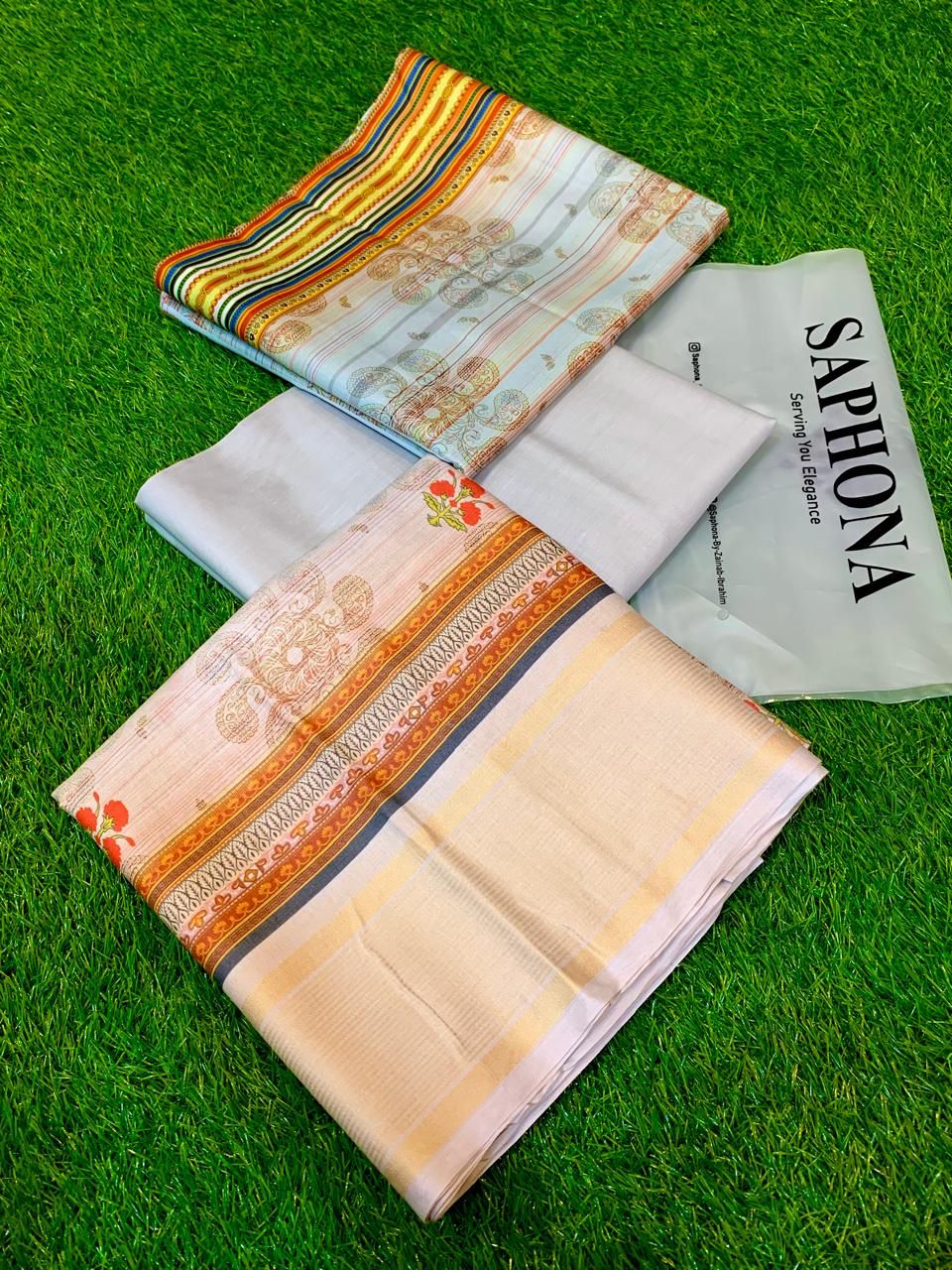 Saphona Luxury Lawn 3pcs