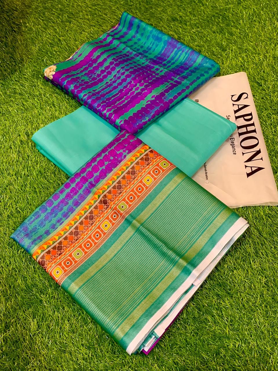 Saphona Luxury Lawn 3pcs