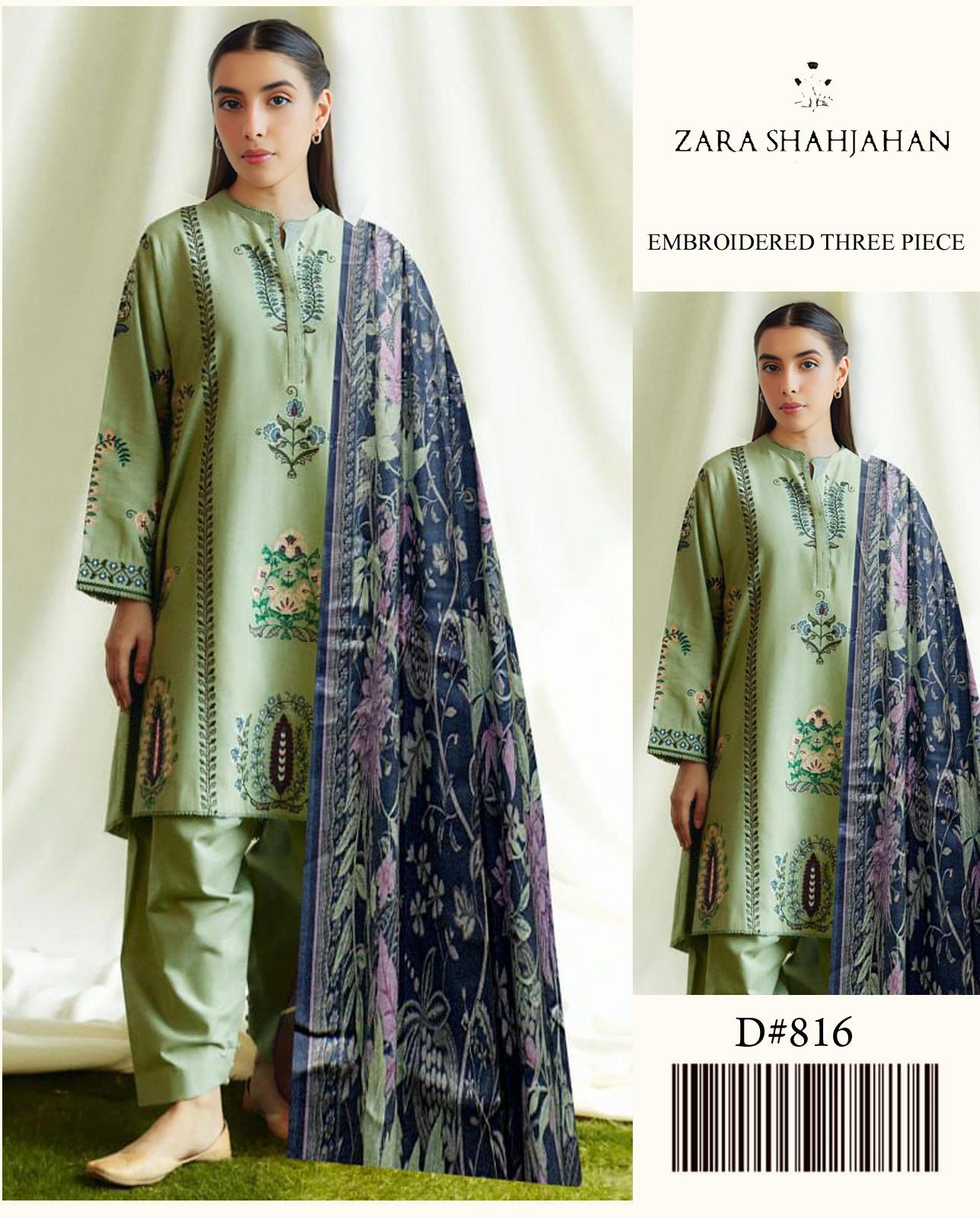 SAPPHIRE LAWN WITH DIGITAL Diamond DUPATTA*