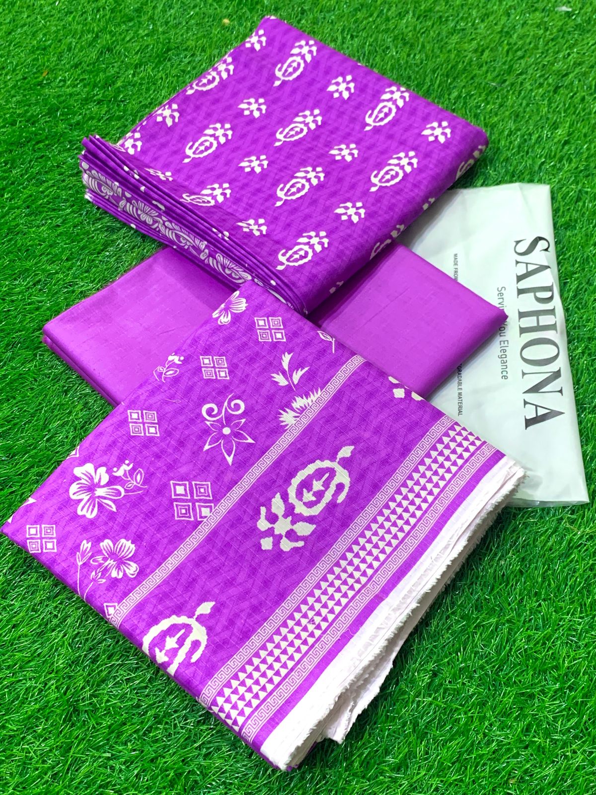 SAPHONA DORIYA LAWN 4 PIECE ❤