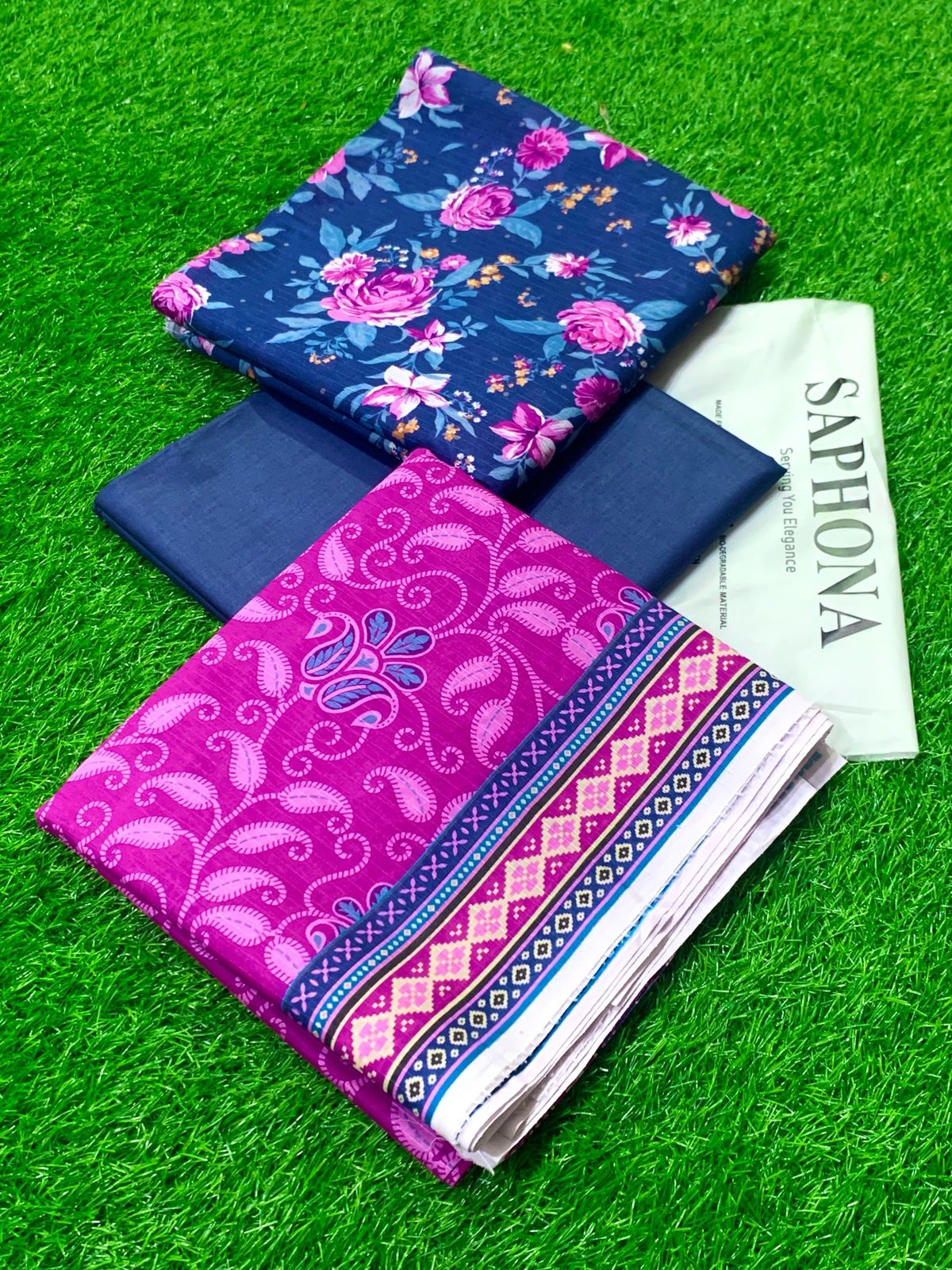 SAPHONA DORIYA LAWN 4 PIECE ❤